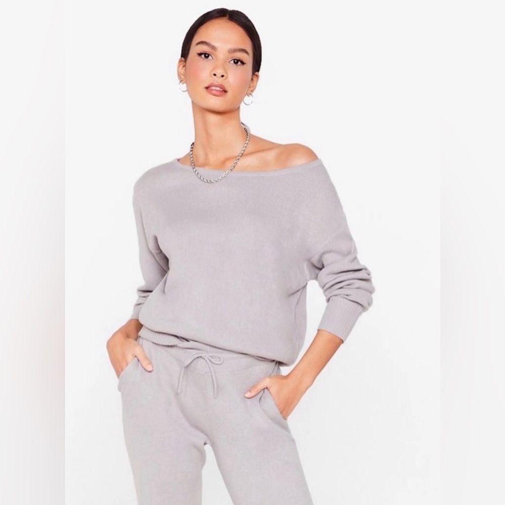 Nasty Gal Sweater Lounge Set